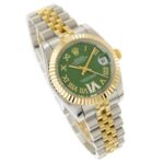 rolex-datejust-31-tt-green-roman-diamond-278273-0016-01