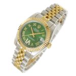 rolex-datejust-31-tt-green-roman-diamond-278273-0016-02