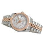 rolex-datejust-31-tt-rosegold-silver-flower-motif-diamond-278271-0032-06