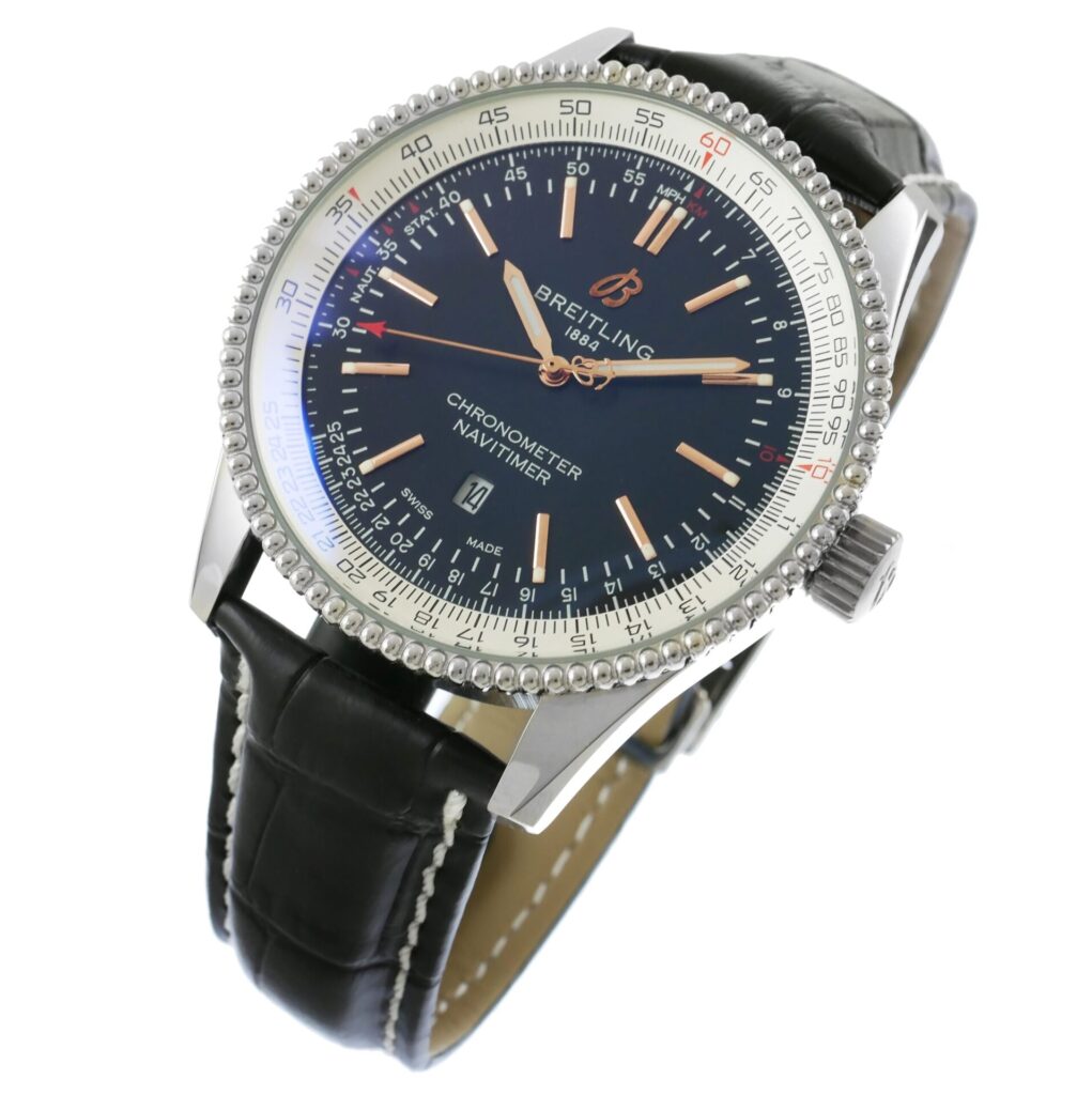 br navitimer date leather black a12326241b1p1 05 scaled 1 Breitling - Navitimer - Date - leather black - a17326241b1p1