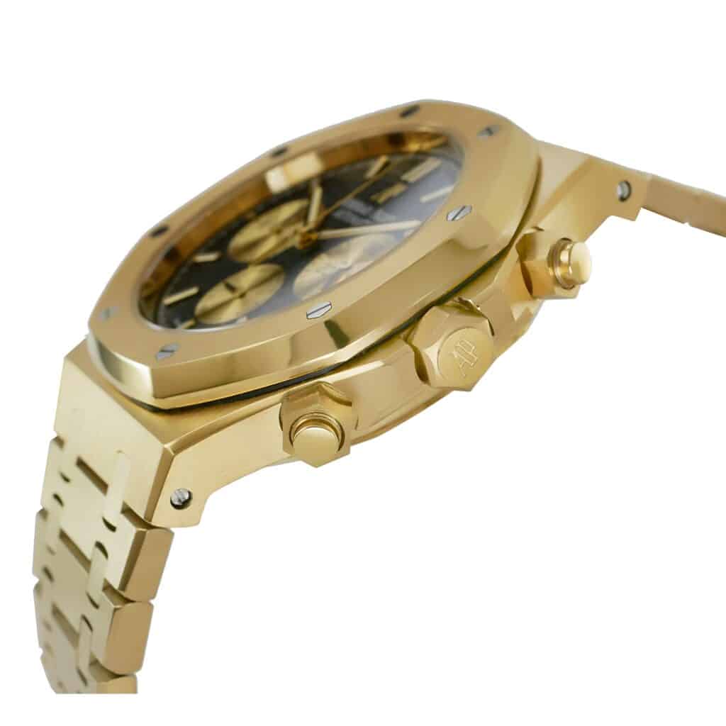 Audemars Piguet - Royal Oak Chrono - 26331ST - Gold Black Replica