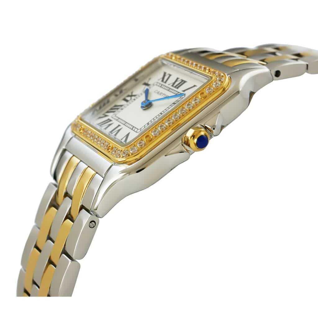 Cartier - Panthère - W3PN0007 - Gold Steel Diamond Set Replica