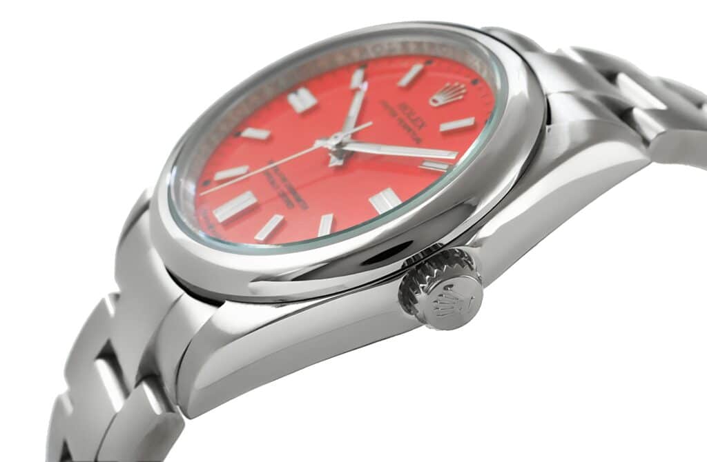 rolex oyster perpetual 41 red 124300 04 Rolex - Oyster Perpetual 41 - Red - 124300