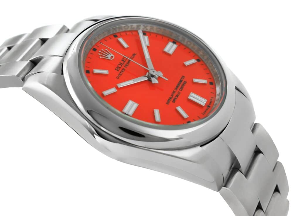 rolex oyster perpetual 41 red 124300 05 Rolex - Oyster Perpetual 41 - Red - 124300