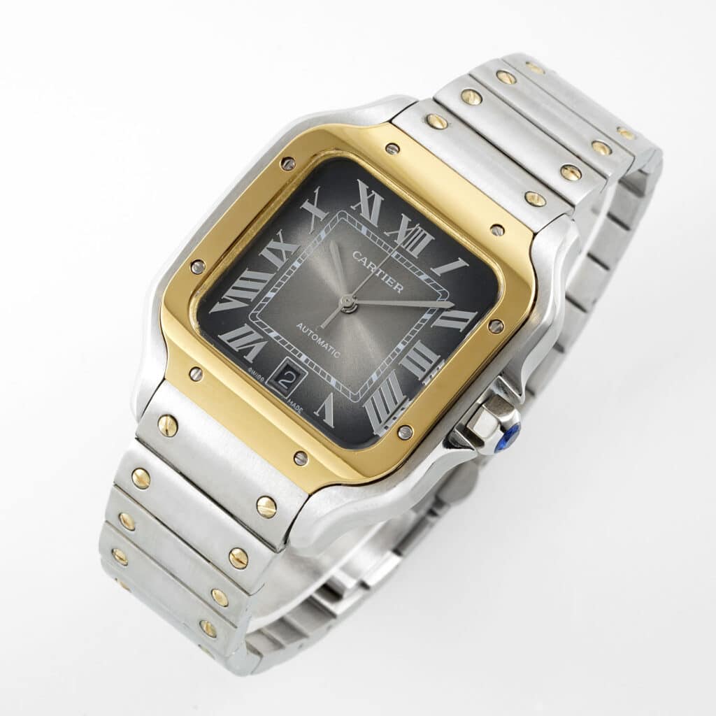 Cartier Santos Two-Tone Grey Large W2SA0030 Replica