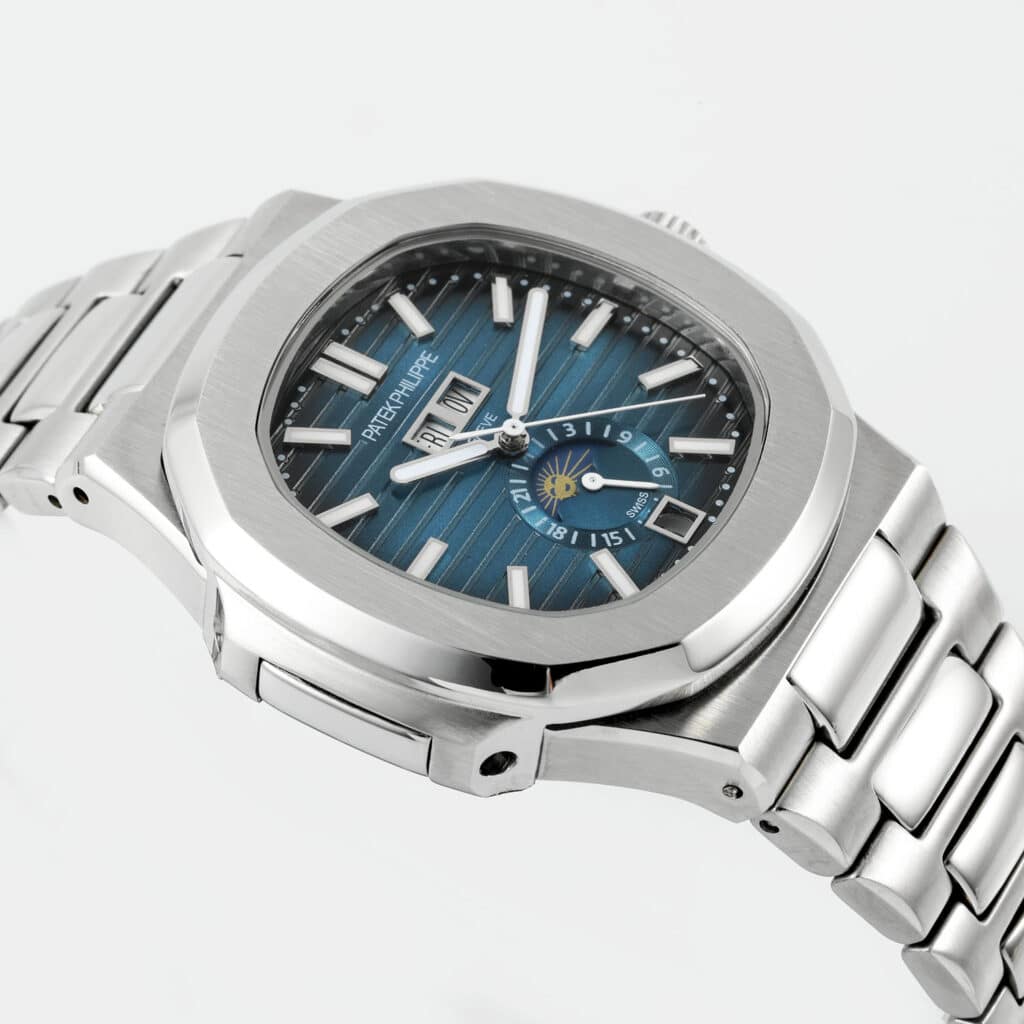 Patek Philippe Nautilus 5726/1A-014 Annual Calendar Blue Replica