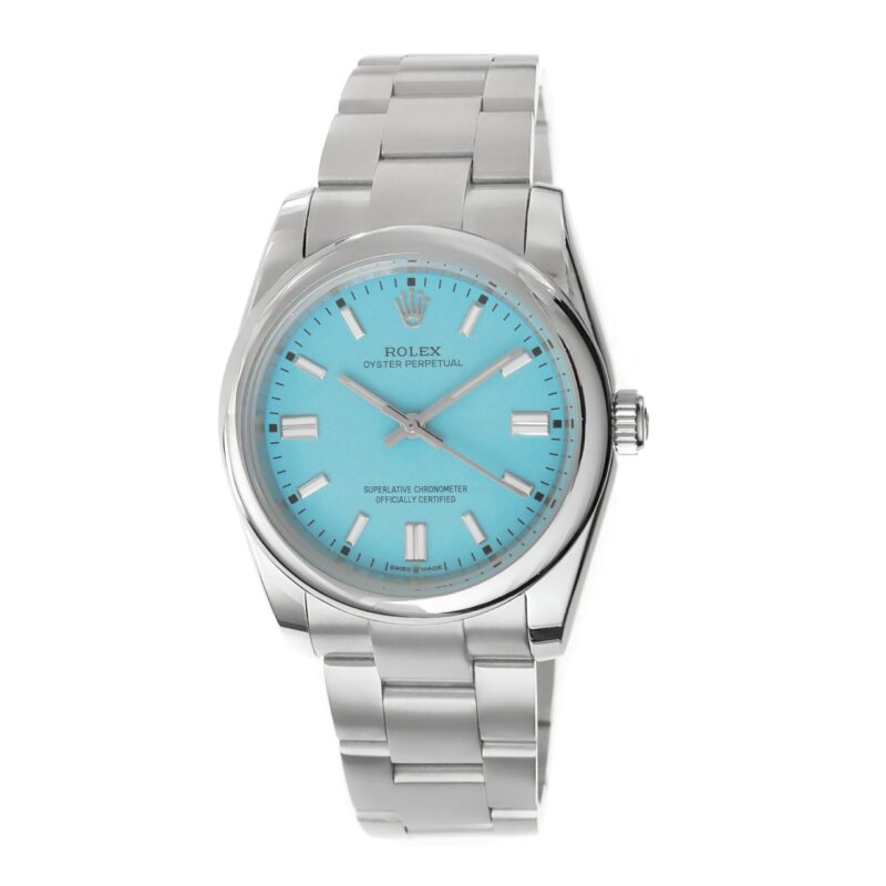 rolex oyster perpetual 36 tiffany blue 126000 02 scaled Rolex - Oyster Perpetual 36 - Tiffany Blue - 126000