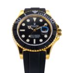 Rolex Yacht-Master 42 Yellow Gold Oysterflex Replica