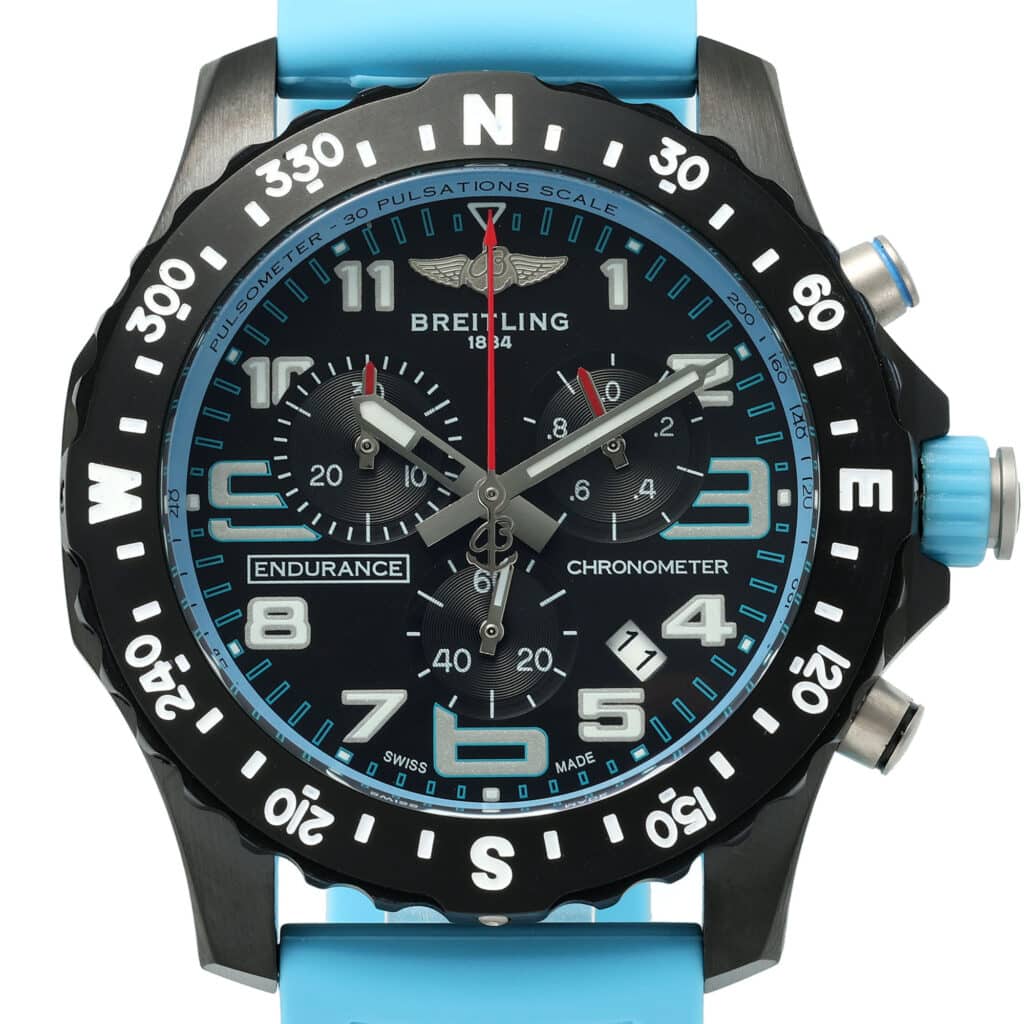 breitling-endurance-pro-chronograph-black-dial-skyblue-rubber-x82310281b1s2