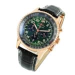 Breitling - Navitimer - B12 Rose Gold Chronograph Cosmonaute - Green - rb12302a1l1p1 Replica