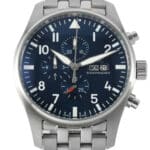 IWC Pilot Watch Chronograph 43mm-Steel Blue-IW378004IWC Pilot Watch Chronograph 43mm-Steel Blue-IW378004