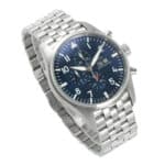 IWC Pilot Watch Chronograph 43mm-Steel Blue-IW378004