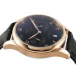 IWC Portugieser 42mm Rose Gold Black Dial IW501707 Replica