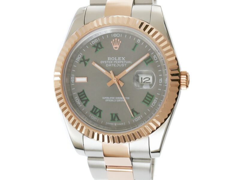 Rolex-Datejust-41-15-Rosegold-Steel-Grey-Wimbledon-126331-0015