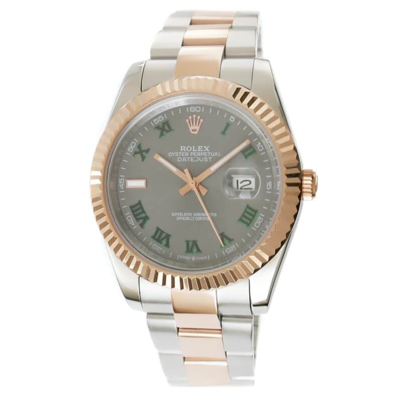 Rolex-Datejust-41-15-Rosegold-Steel-Grey-Wimbledon-126331-0015