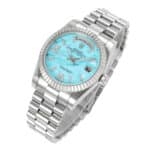 rolex-daydate-36-whitegold-turquoise-diamond-set-128239