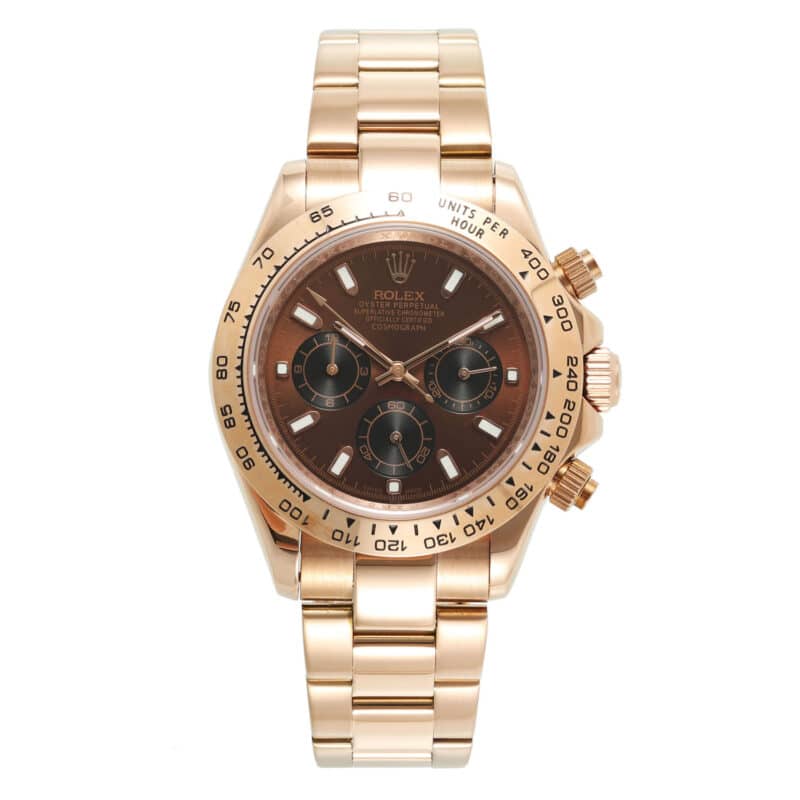 Rolex-Daytona-RG-Chocolate-116505 Replica