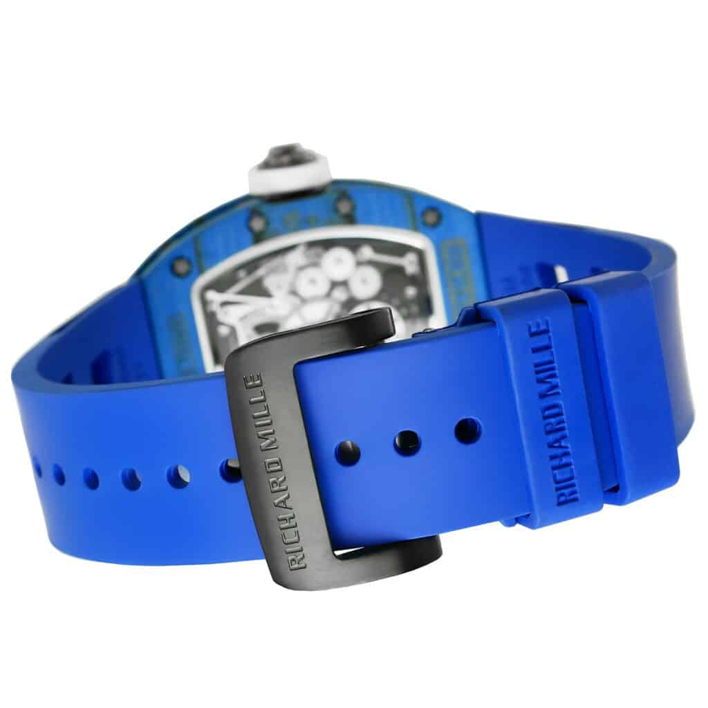 Richard-Mille-rm022-50mmx42mmx16mm-Blue-Forged-Carbon