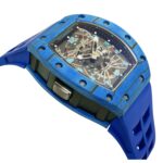 Richard-Mille-rm022-50mmx42mmx16mm-Blue-Forged-Carbon