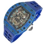 Richard-Mille-rm022-50mmx42mmx16mm-Blue-Forged-Carbon