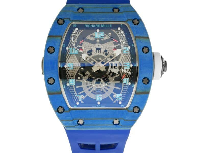 Richard-Mille-rm022-50mmx42mmx16mm-Blue-Forged-Carbon