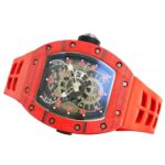 Richard-Mille-rm022-50mmx42mmx16mm-Red-Forged-Carbon