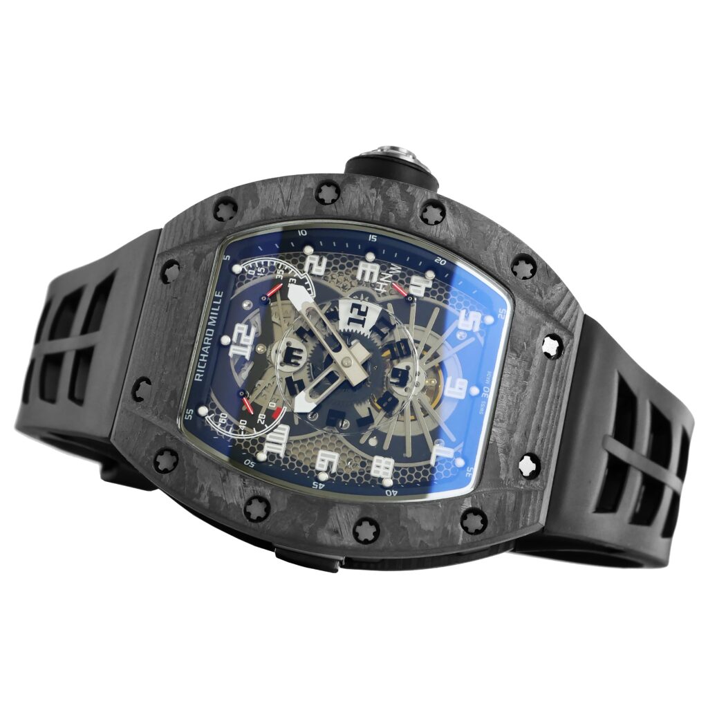 Richard-Mille-rm022-01-50mmx42mmx-16mm-Black-Forged-Carbon-Black-Rubber