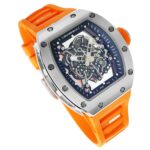 Richard-Mille-rm055-50mmx42mmx-16mm-Steel-Orange-Rubber