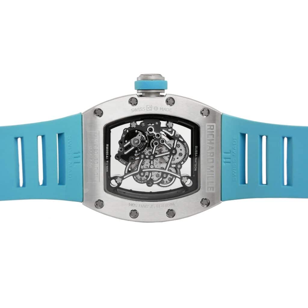 Richard-Mille-rm055-50mmx42mmx-16mm-Steel-Turquoise-Rubber