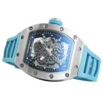 Richard-Mille-rm055-50mmx42mmx-16mm-Steel-Turquoise-Rubber