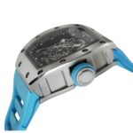 Richard-Mille-rm055-50mmx42mmx-16mm-Steel-Turquoise-Rubber