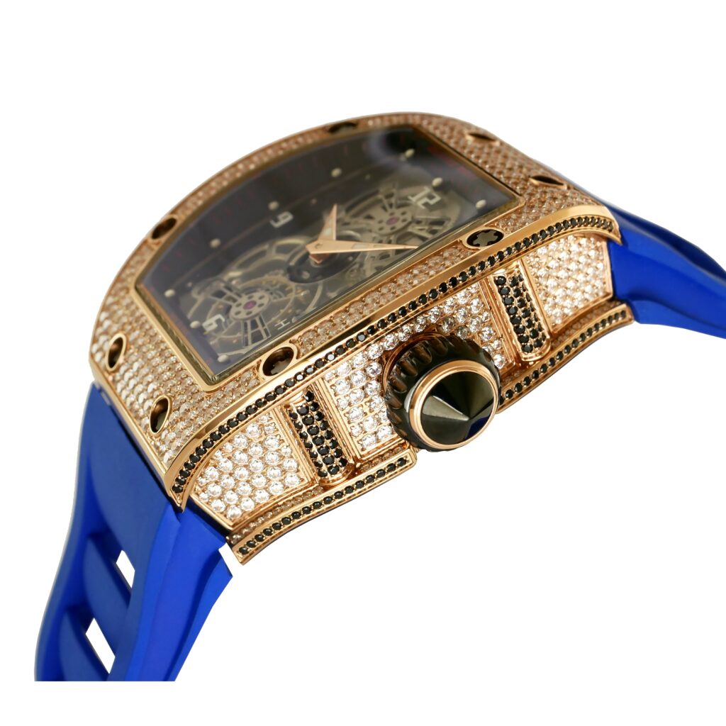 Richard-Mille-rm17-01-50mmx42mmx-16mm-Gold-Diamond-Blue-Rubber