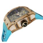 Richard-Mille-rm17-01-50mmx42mmx-16mm-Rosegold-Diamond-Turquoise-Rubber