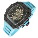 Richard-Mille-rm27-02-50mmx42mmx-16mm-Rafael-Nadal-Forged-Black-Carbon-Turquoise-Rubber