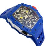 Richard-Mille-rm35-03-50mmx42mmx16mm-Rafael-Nadal-Forged-Blue-Carbon-Blue-Rubber