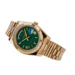 Rolex-Daydate-40mm-Everose-Green-Roman-228235-0025